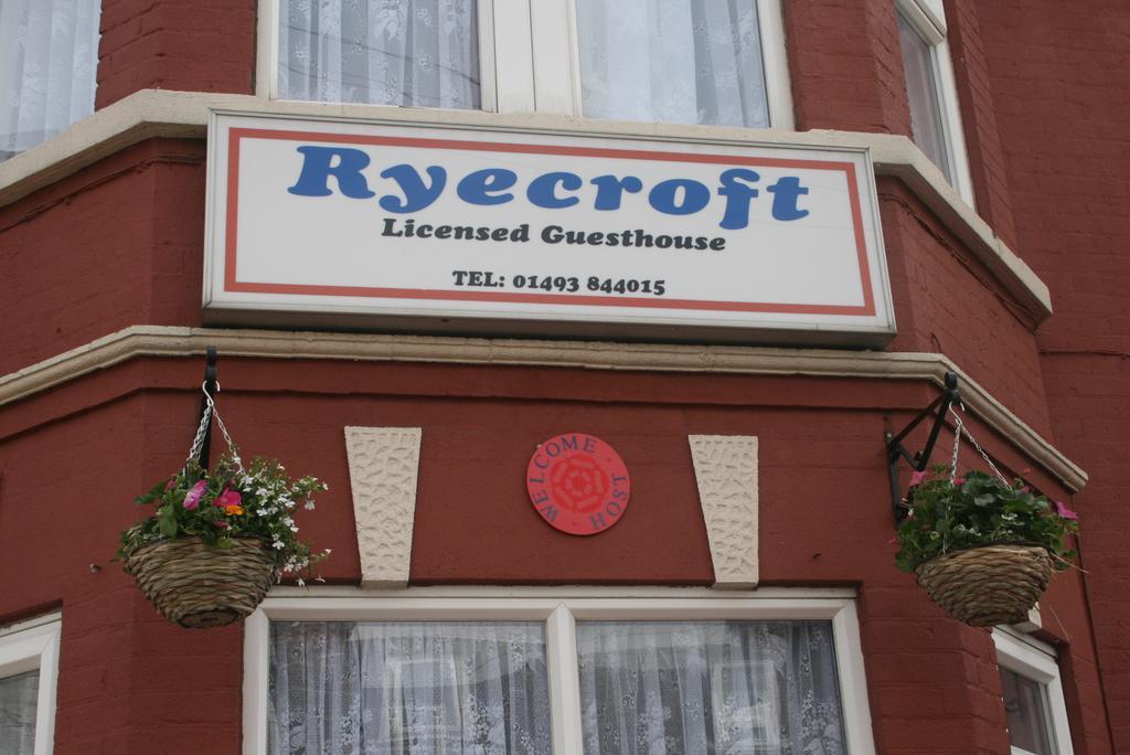 Отель The Ryecroft Грейт-Ярмут Экстерьер фото
